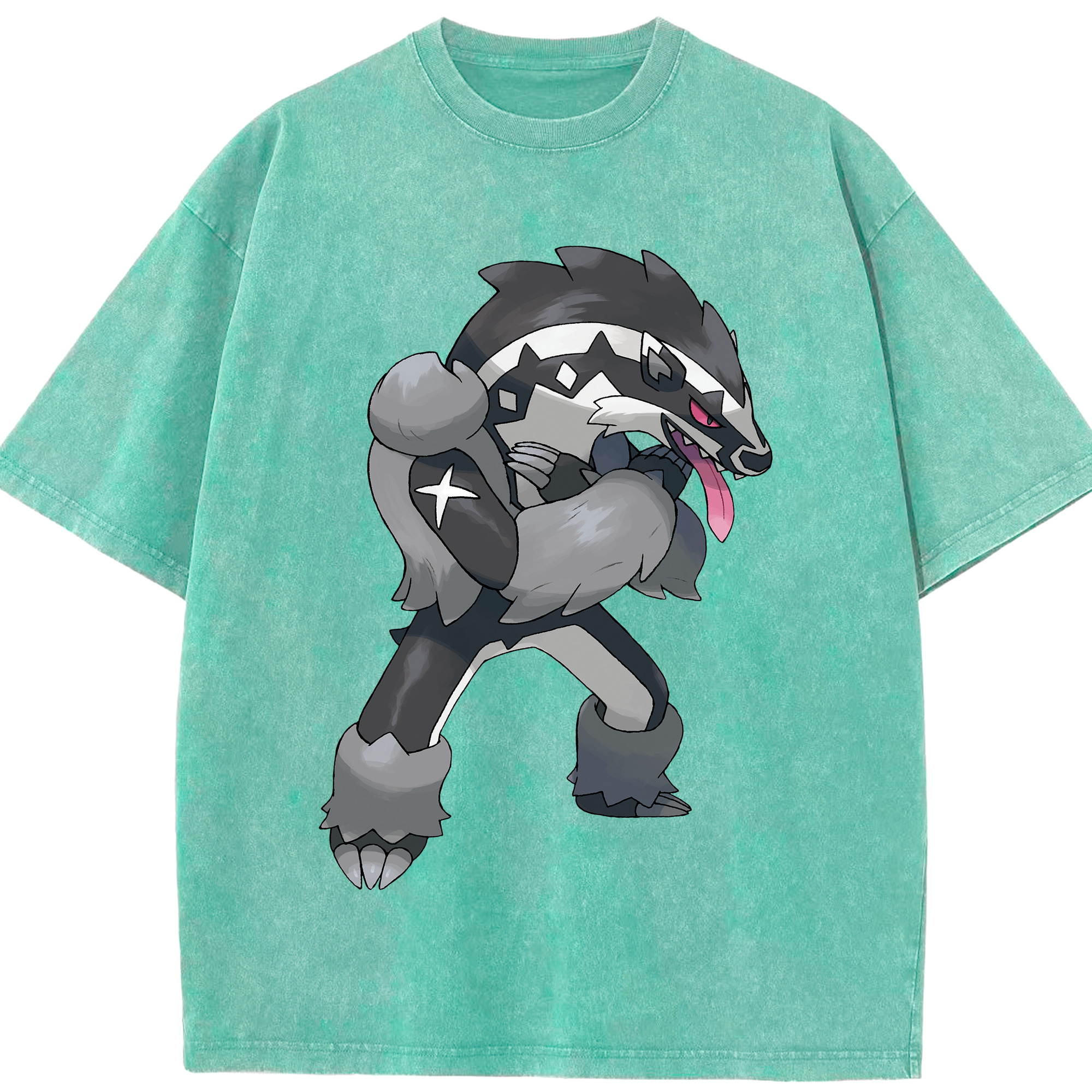 （画像用） ポケットモンスター Pokémon 綿100% ヴィンテージ風 半袖Tシャツ（フロントプリント）